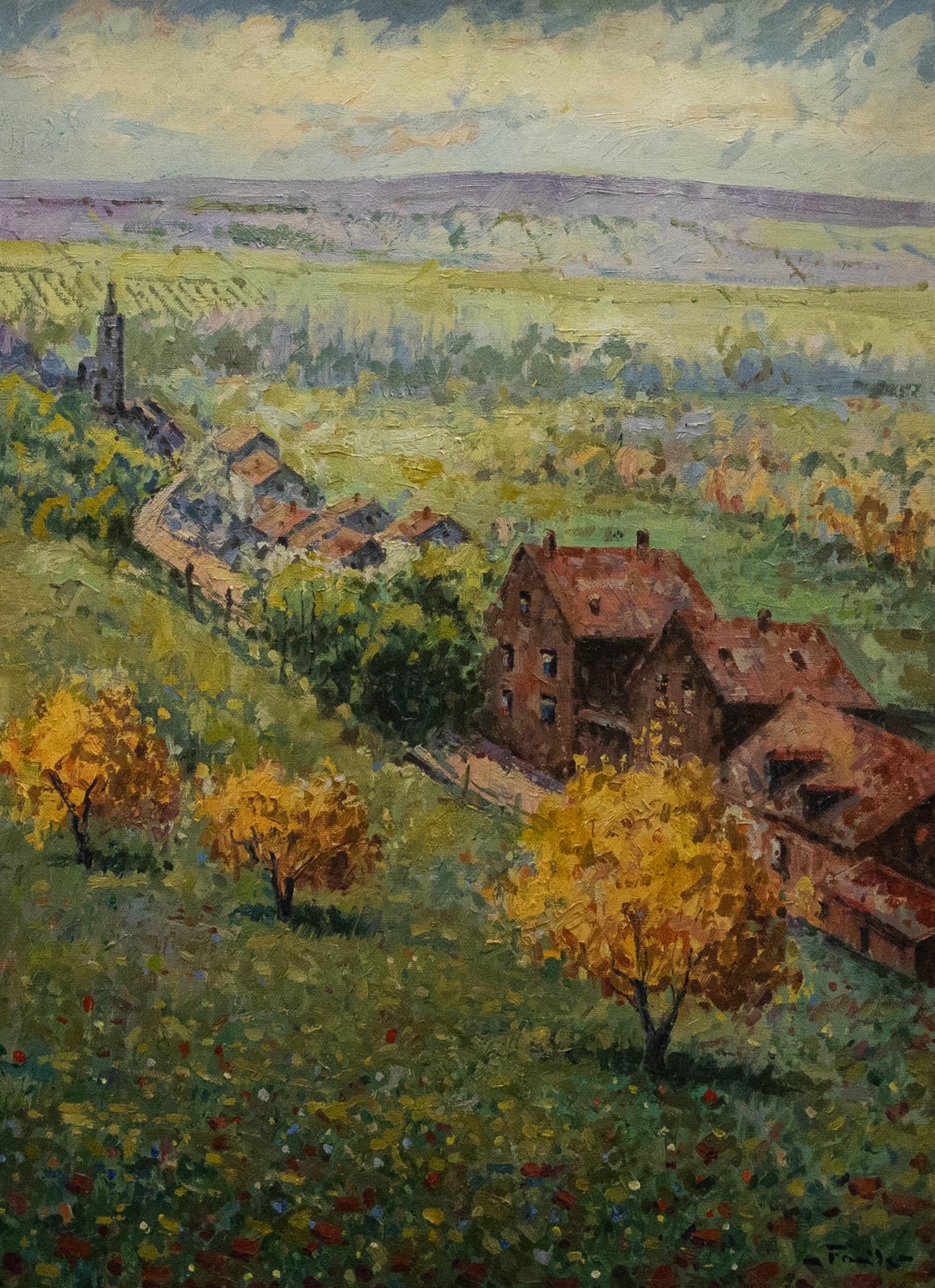 Pedro Fraile (nato nel 1957)  - 1994 Olio, O Tono in Limburg 1