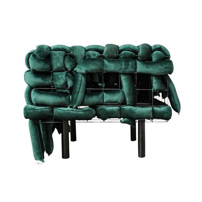 Post-Modern Pedro Franco Underconstruction Armchair, Underconstruction Collection, Brazil For Sale