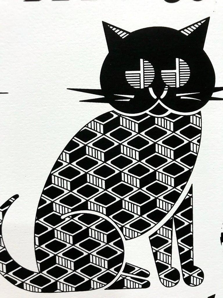 Cats of all nations unite - Print by Pedro Freideberg