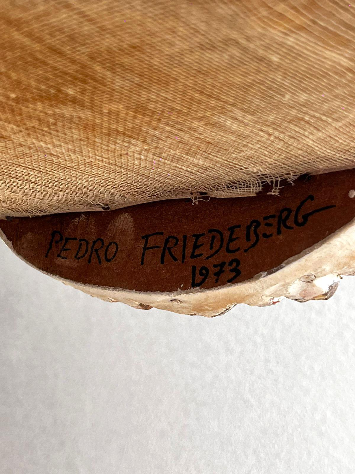 Pedro Friedeberg 1973 Chaise Butterfly en Wood de la Villa Arabesque à Acapulco en vente 5