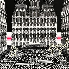 Pedro Friedeberg “Amamos” Silkscreen Art