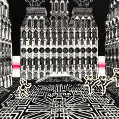Pedro Friedeberg “Amamos” Silkscreen Art