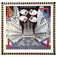 Pedro Friedeberg “Amamos” Silkscreen Art