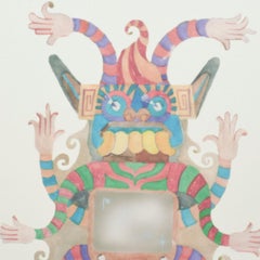 Pedro Friedeberg Art Magical Bobpotzli Dios Del Arte Televisivo Painting