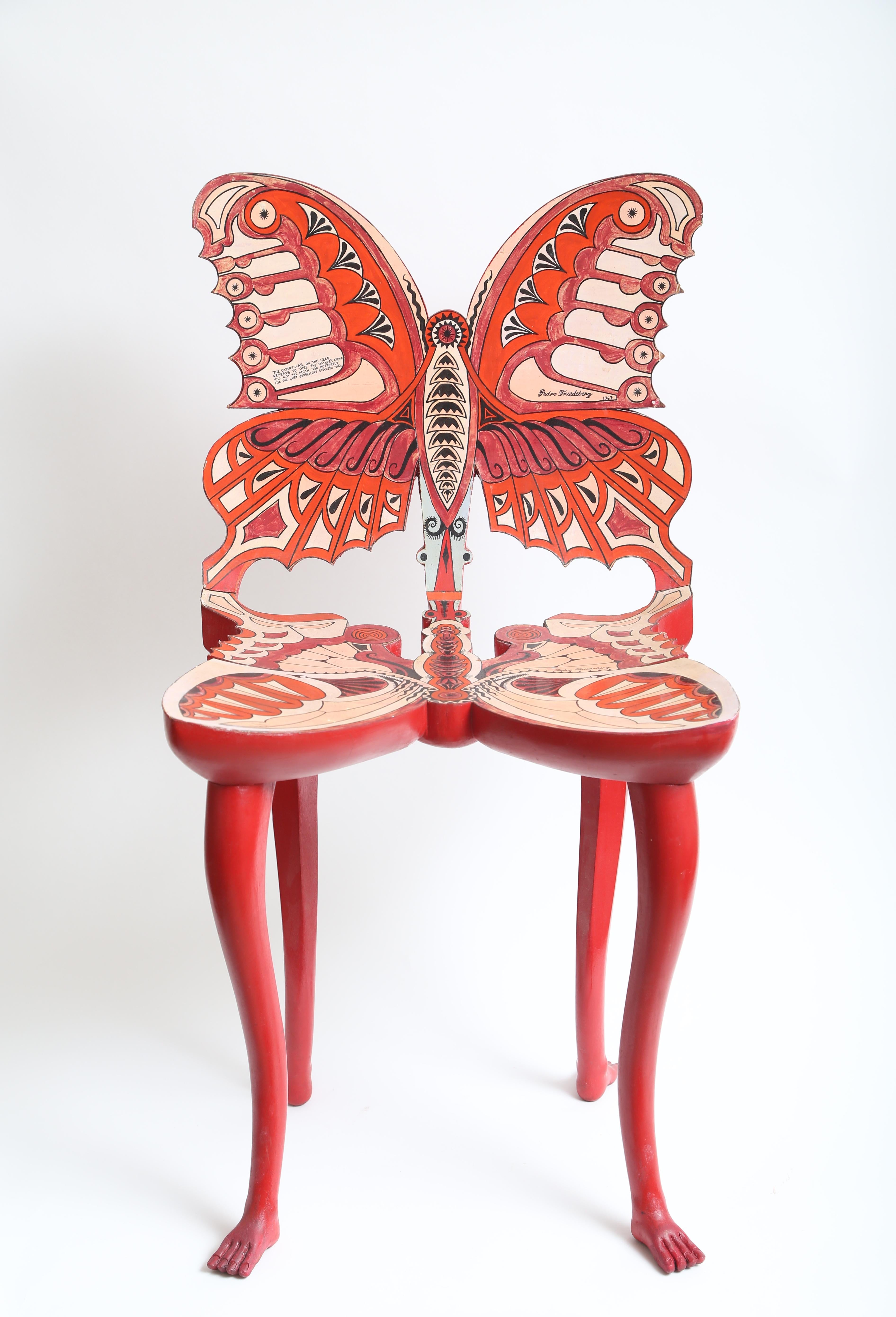 butterfly shape chair