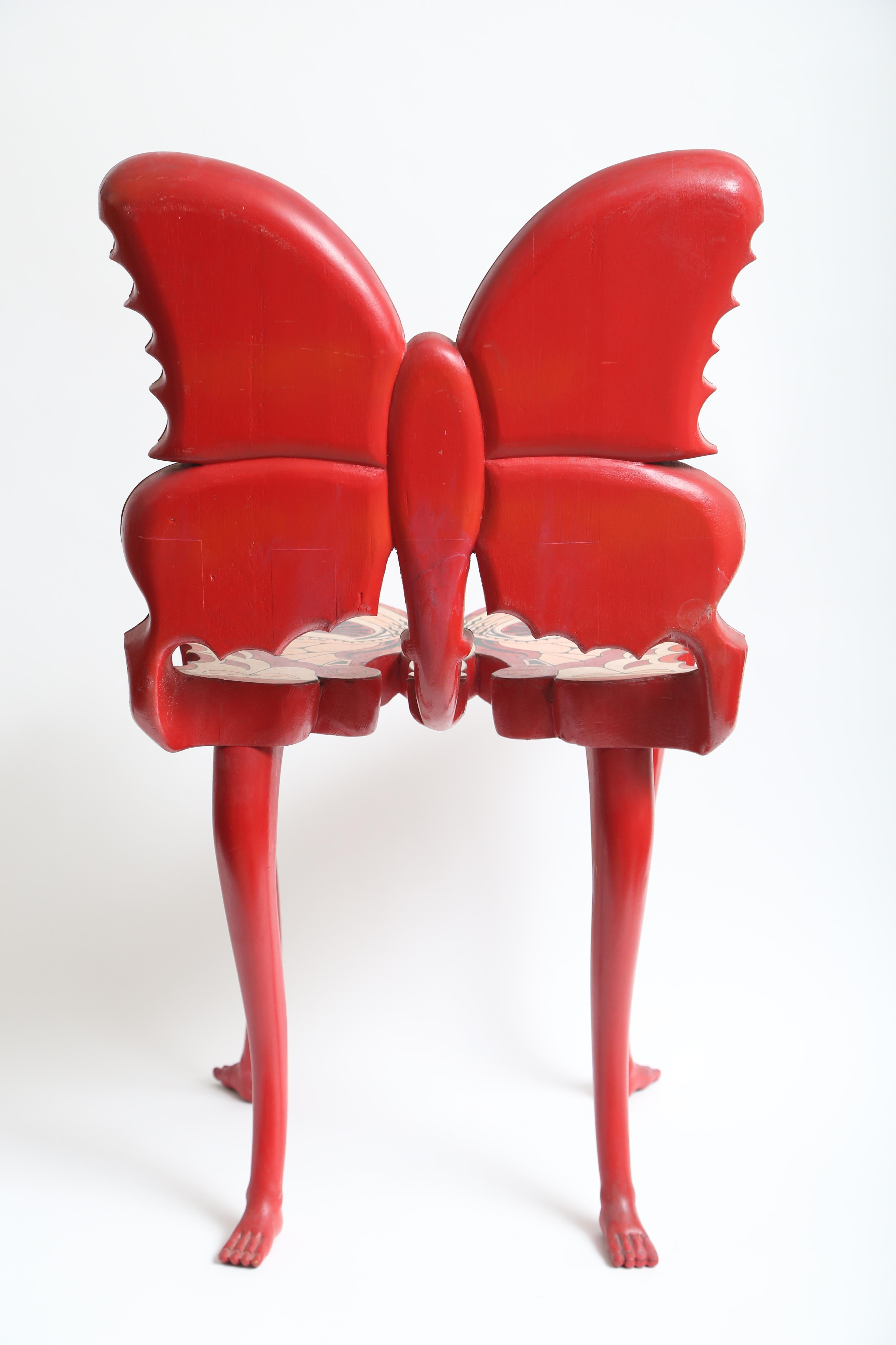 Pedro Friedeberg Butterfly Chair In Good Condition In West Palm Beach, FL