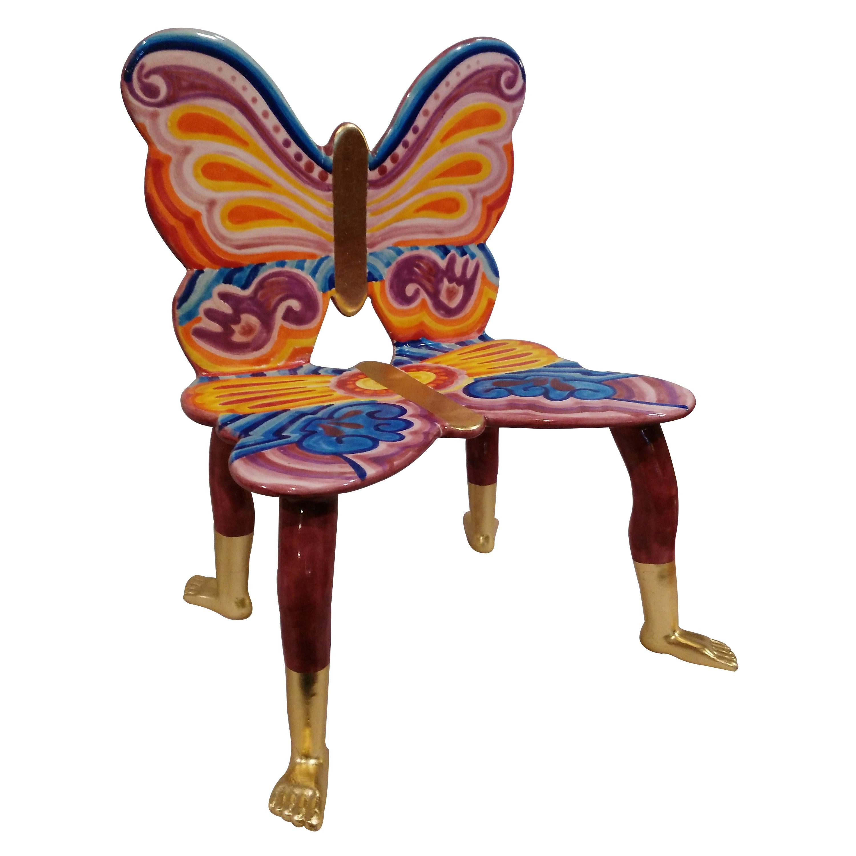 Pedro Friedeberg Butterfly Chair Sculpture