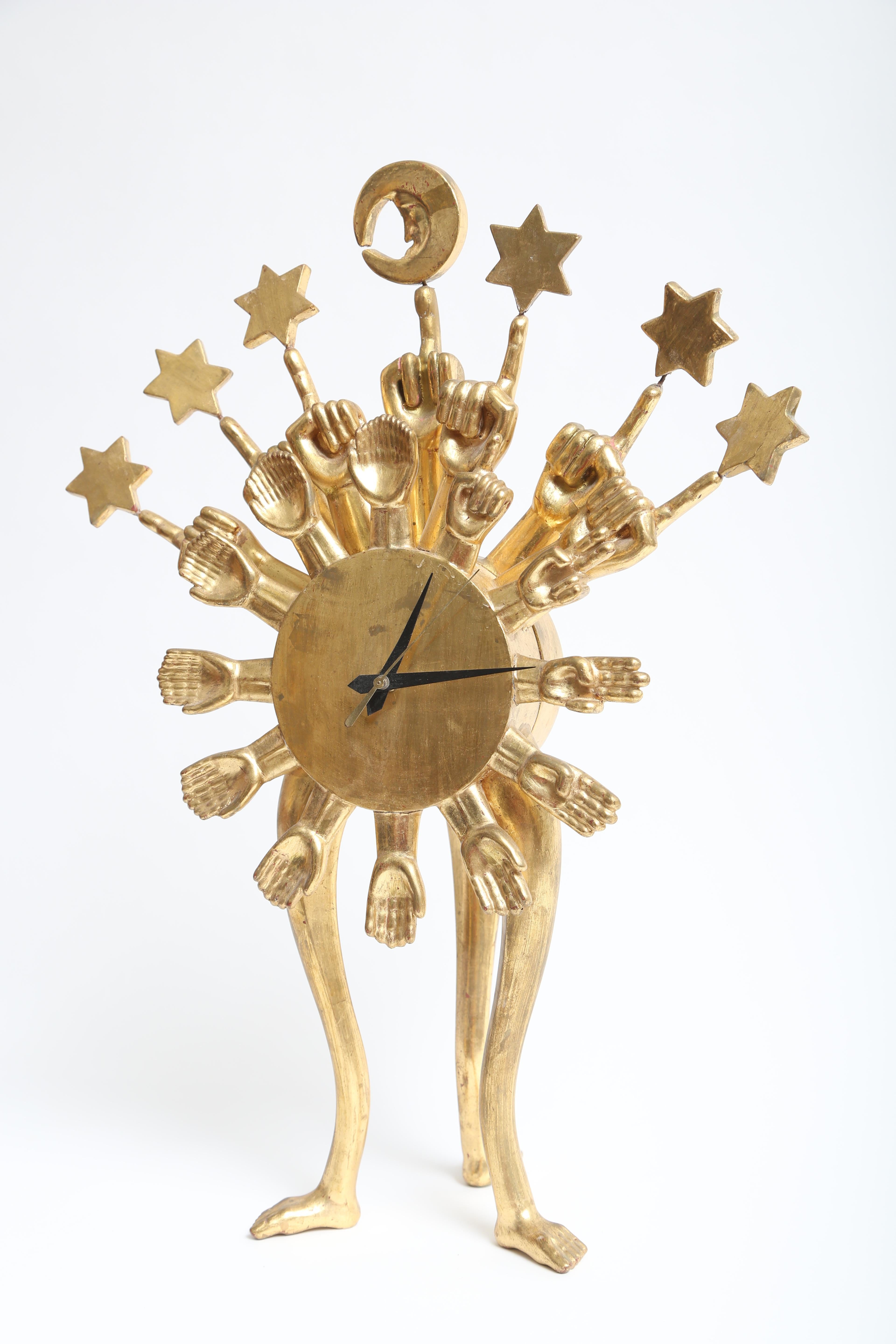 Mexican Pedro Friedeberg Clock For Sale