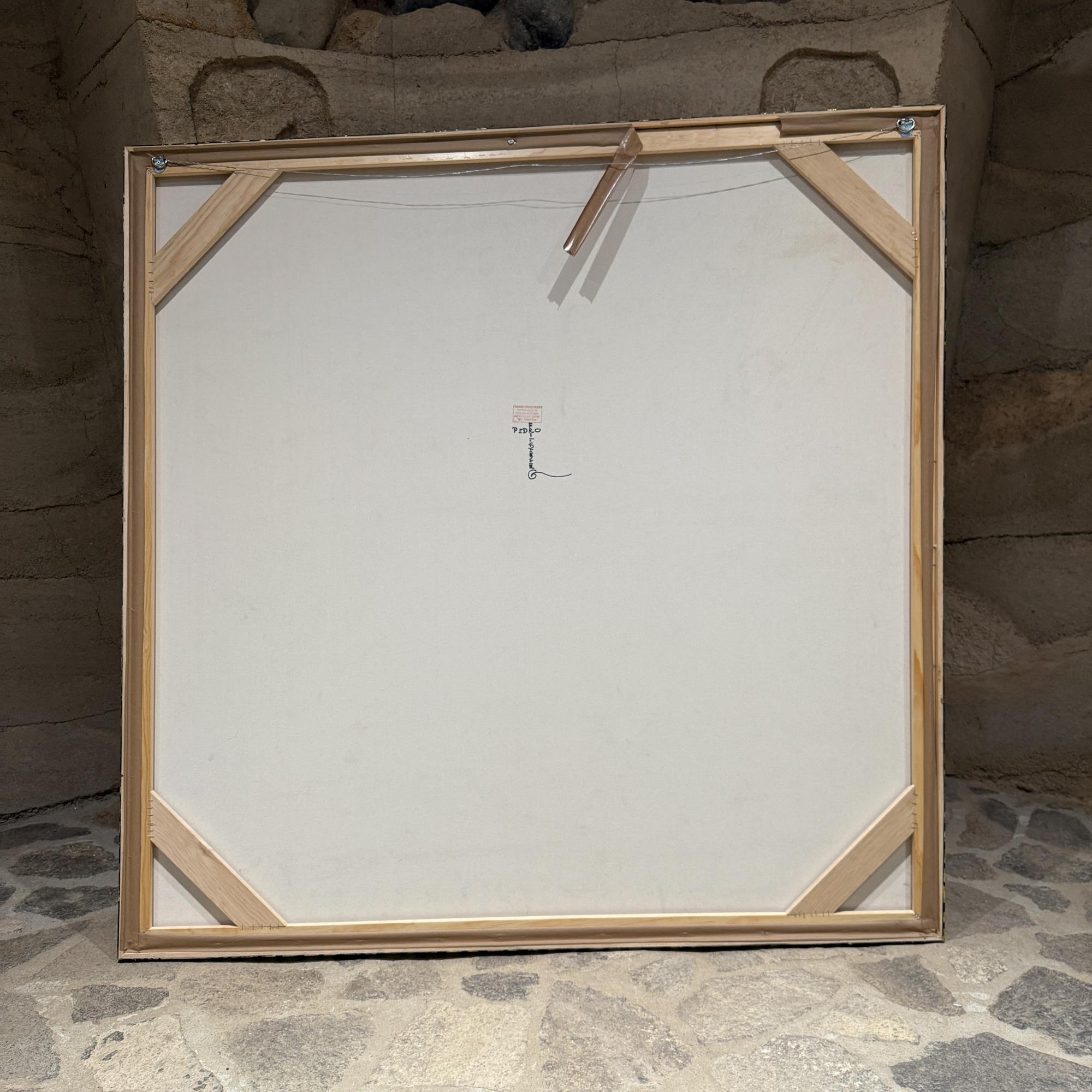 Pedro Friedeberg Codice Miguelito Glicee auf Leinwand PT Wandkunst im Angebot 12