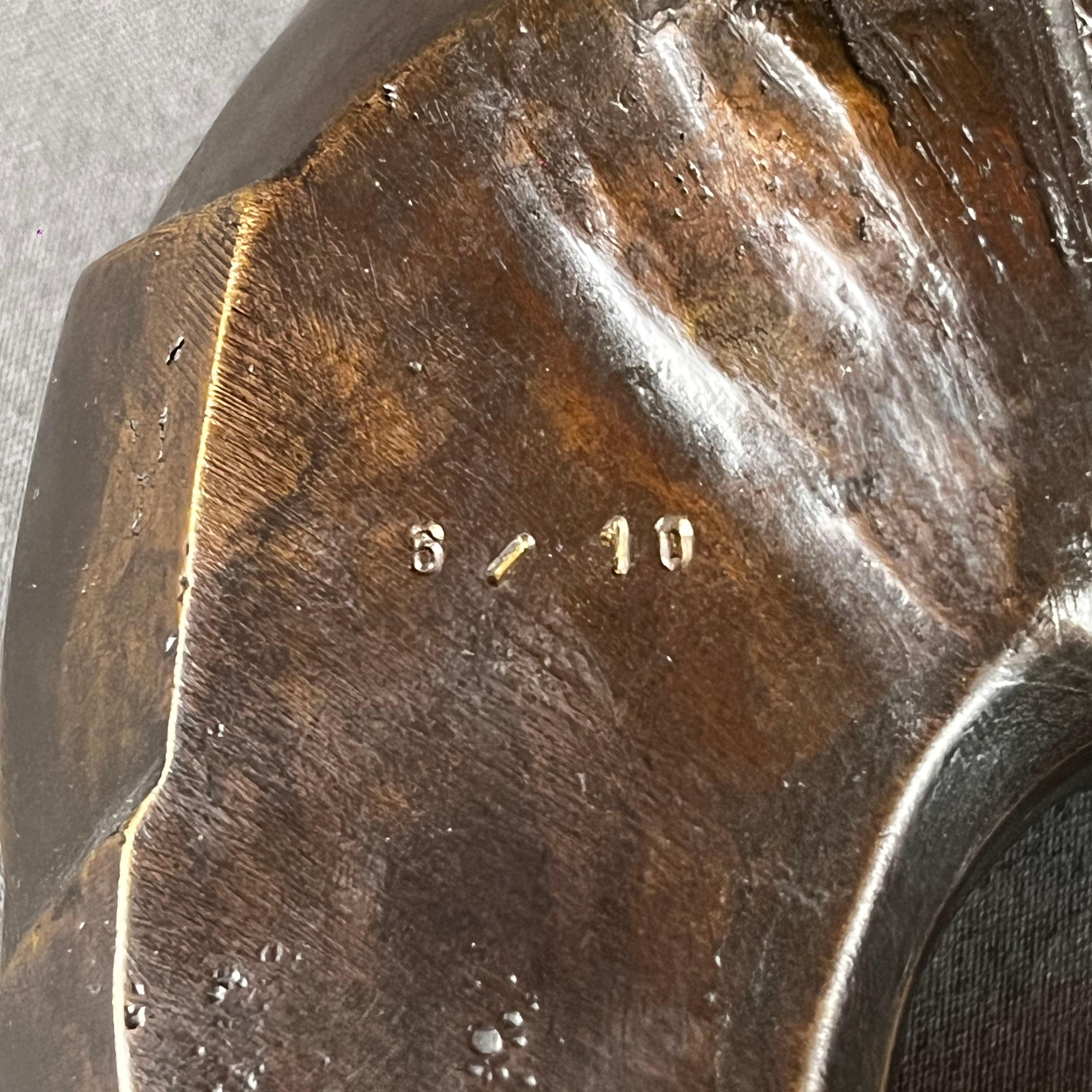 Pedro Friedeberg Crocodile Bronze Sculpture For Sale 2