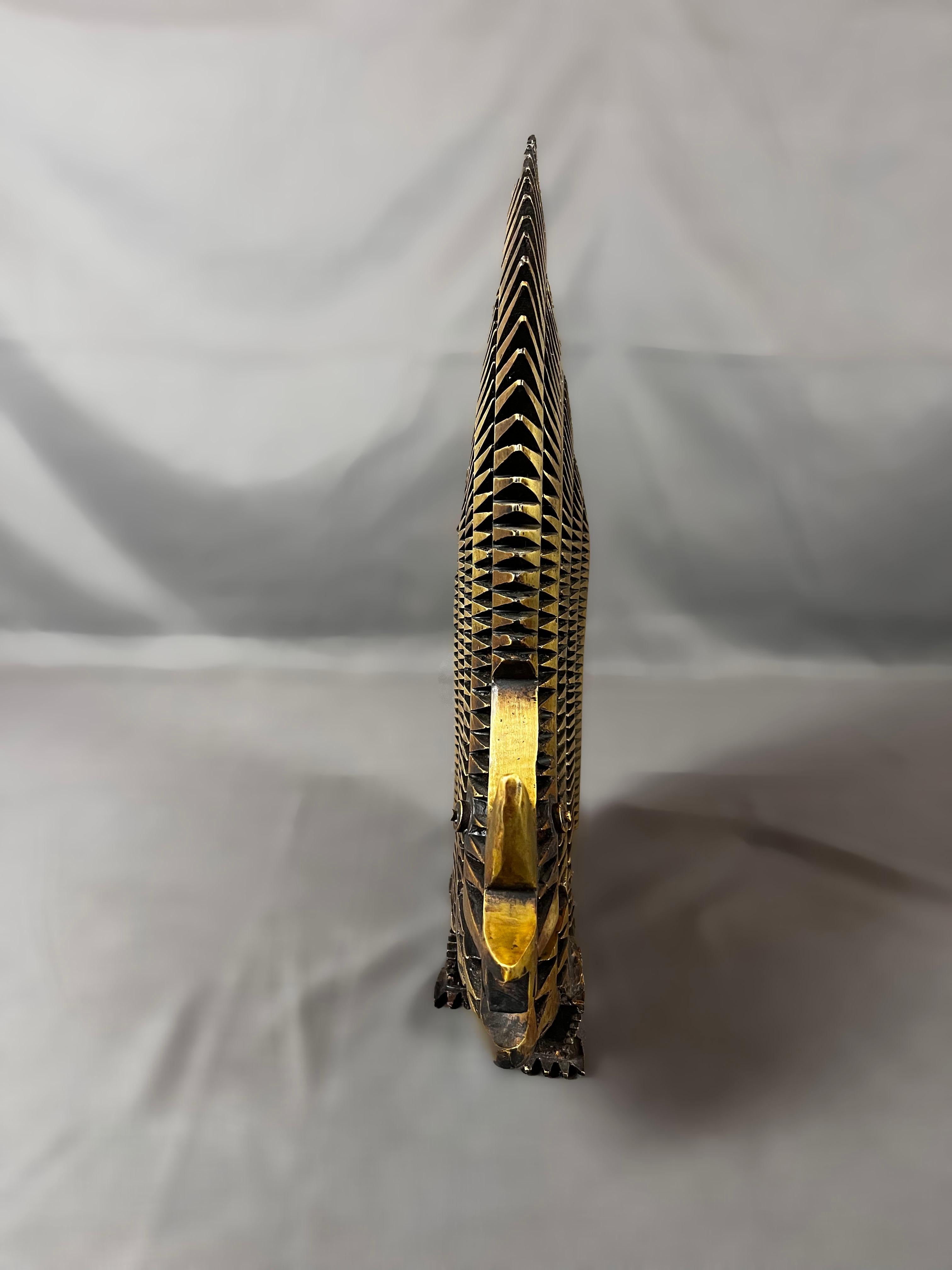 Pedro Friedeberg Escultura de Bronce Erizo en venta 2