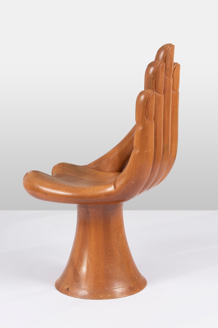 Pedro Friedeberg Iconic Wood Hand Chair, 1960s For Sale at 1stDibs  pedro  friedeberg hand chair, wooden hand chair, hand chairs for sale
