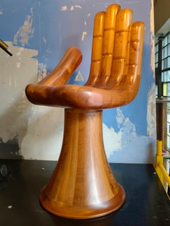 Pedro Friedeberg Iconic Wood Hand Chair