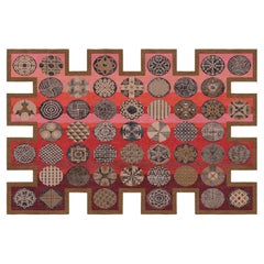 Pedro Friedeberg - Limited Edition Artist Hand-knotted Wool and Silk Rug 6' x 4'