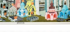 Arquitectura Alfabetizada (custom framed, hand signed serigraph)