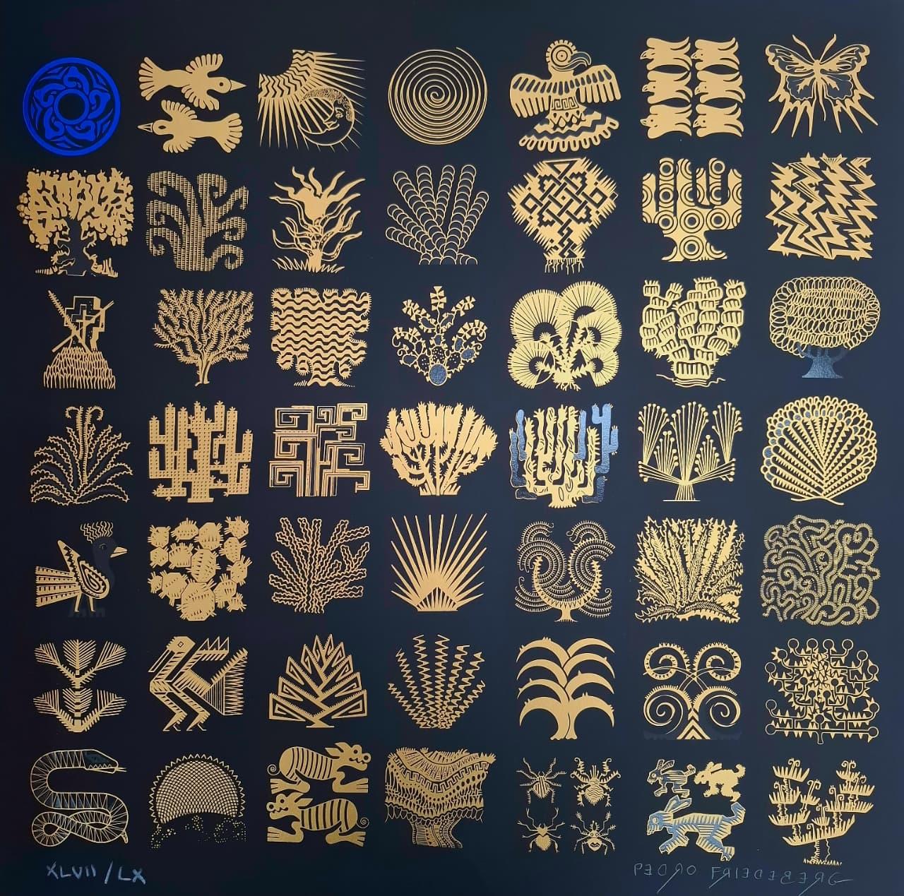 Pedro Friedeberg Still-Life Print - Ecología II