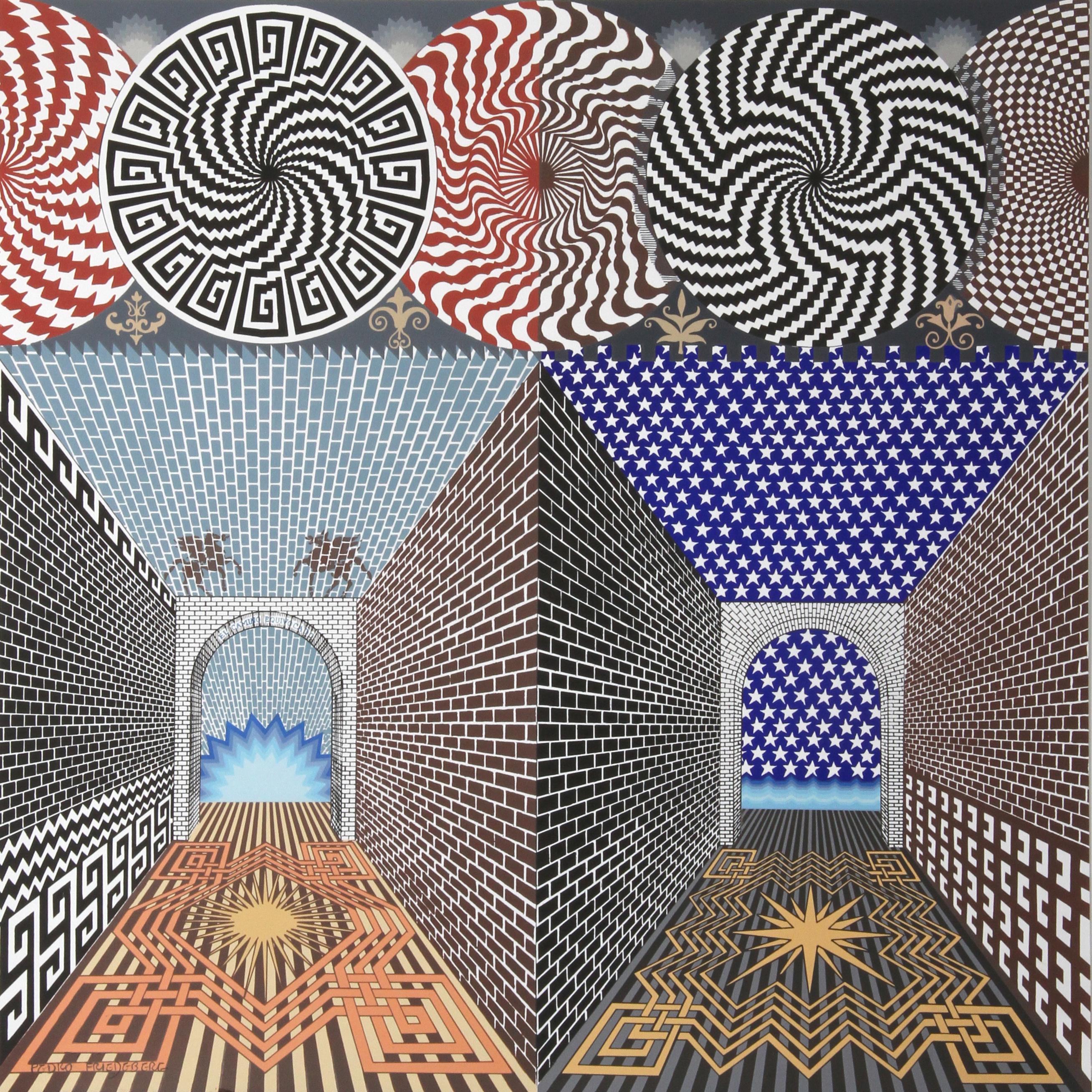 What is art that looks 3D called?