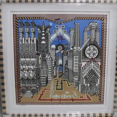 Malabaristas Parapsicológicos Giclée Print, Surrealist, Framed, 2010+