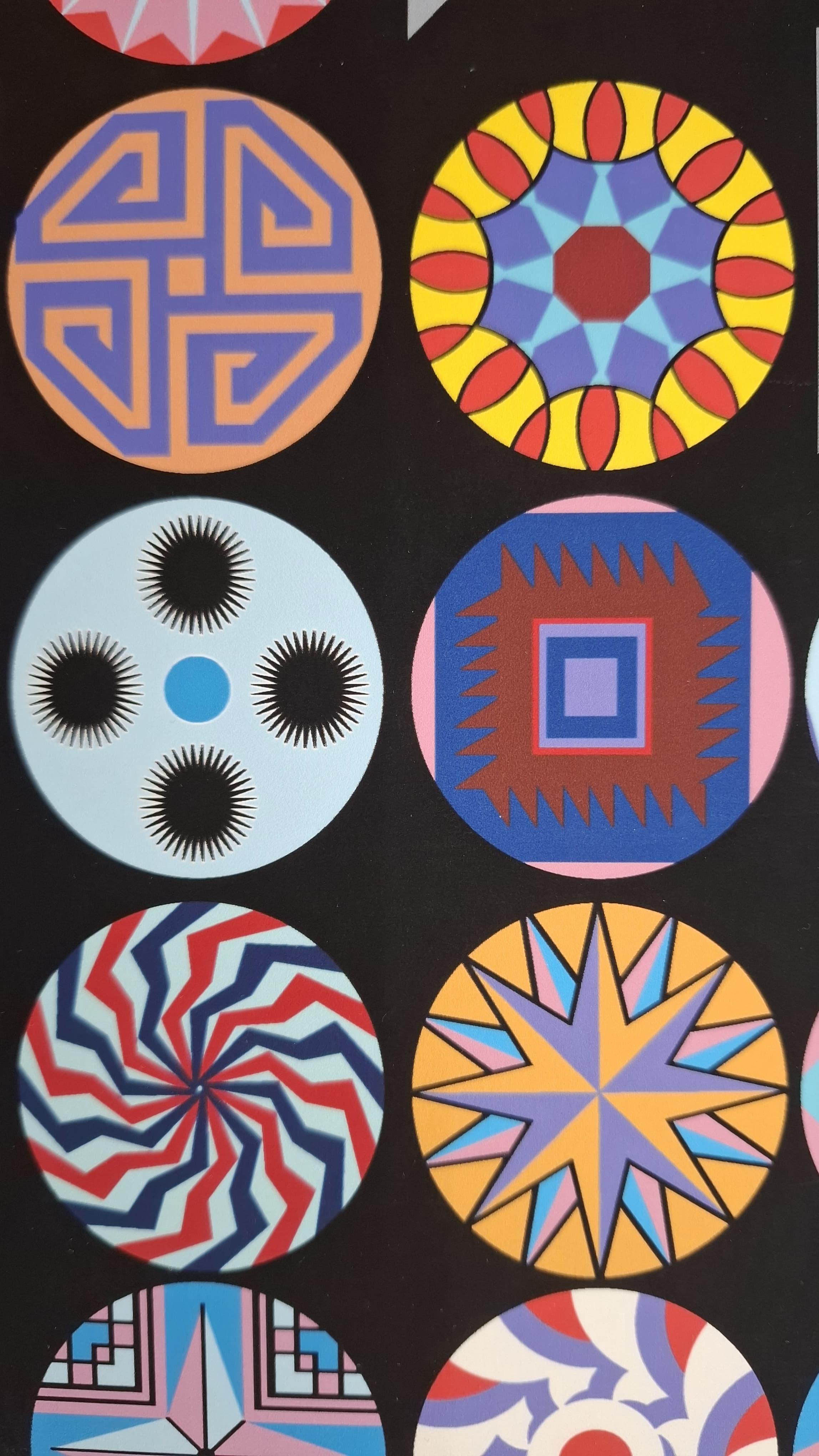 Medallas III - Black Figurative Print by Pedro Friedeberg