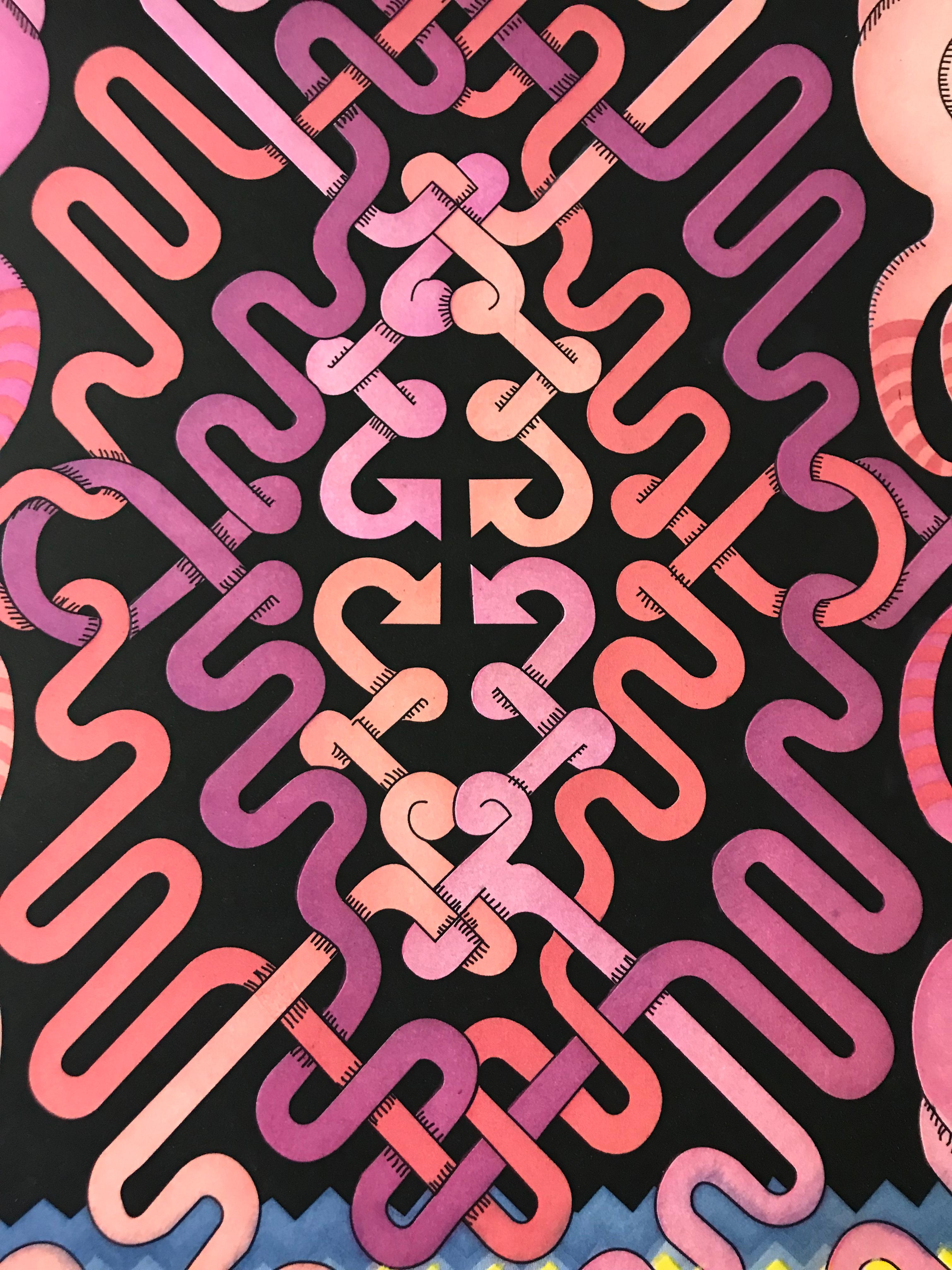 Olores Nauseabundos – Print von Pedro Friedeberg