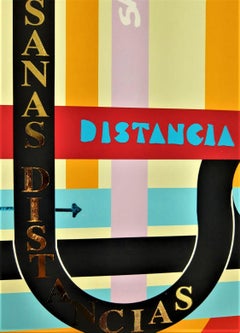 "Sanas distancias" Distanze sicure - arte figurativa, mani, post COVID