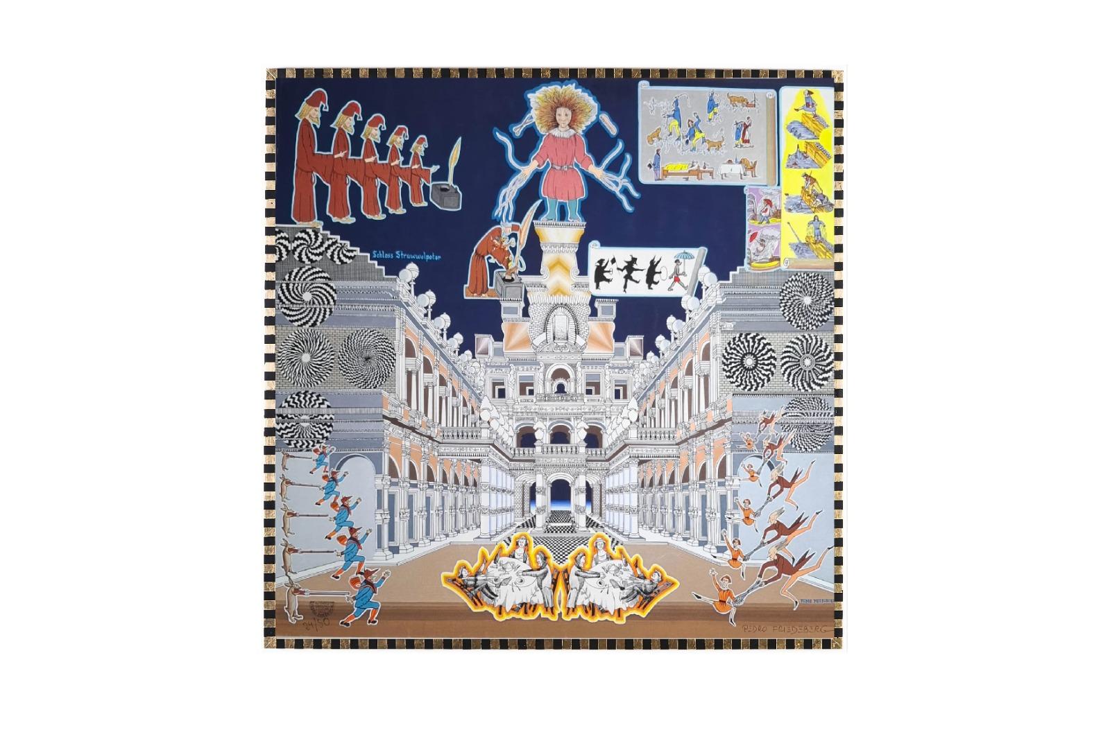 Schloss Struwelpeter – Print von Pedro Friedeberg