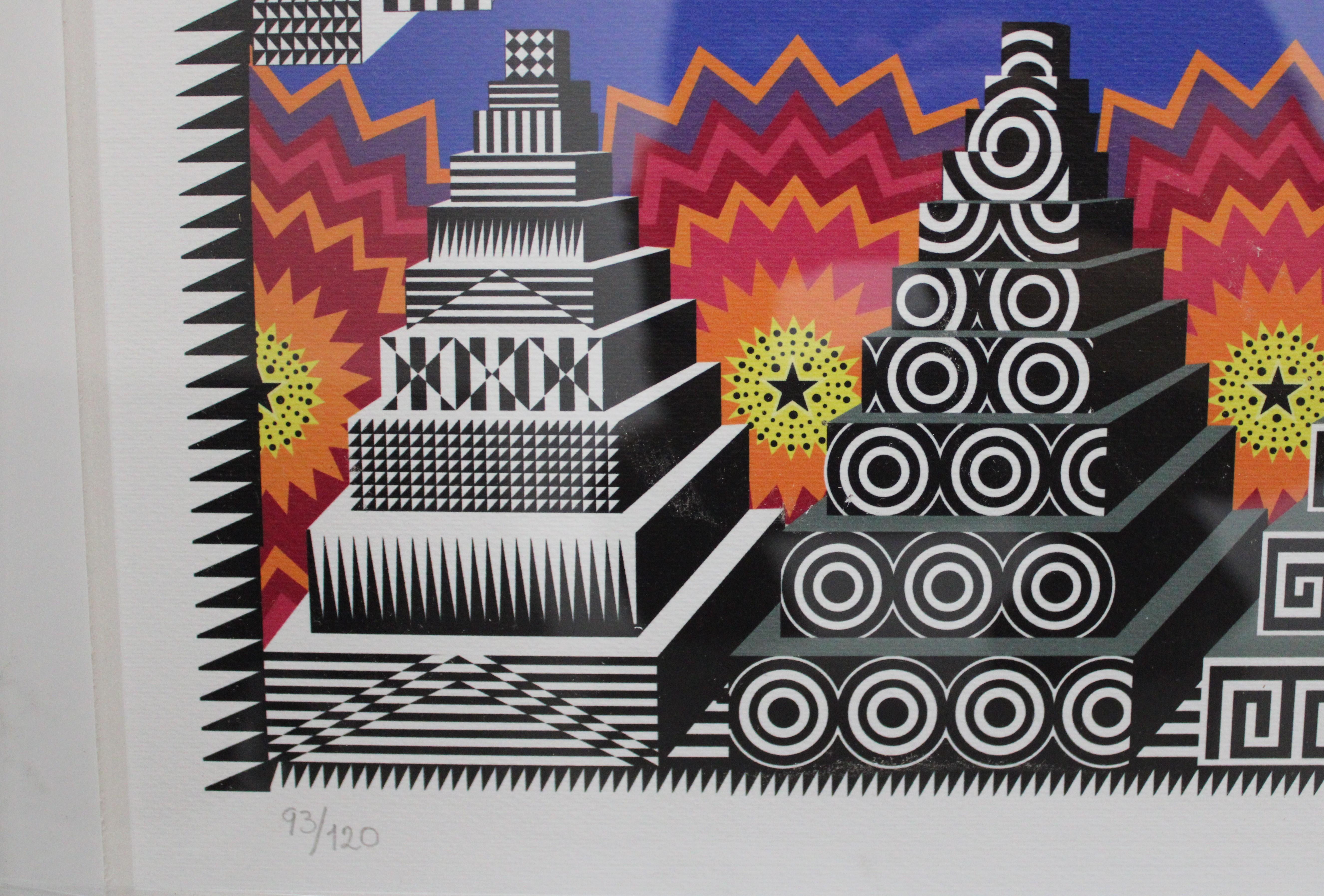 Soles de Ninive - Print by Pedro Friedeberg