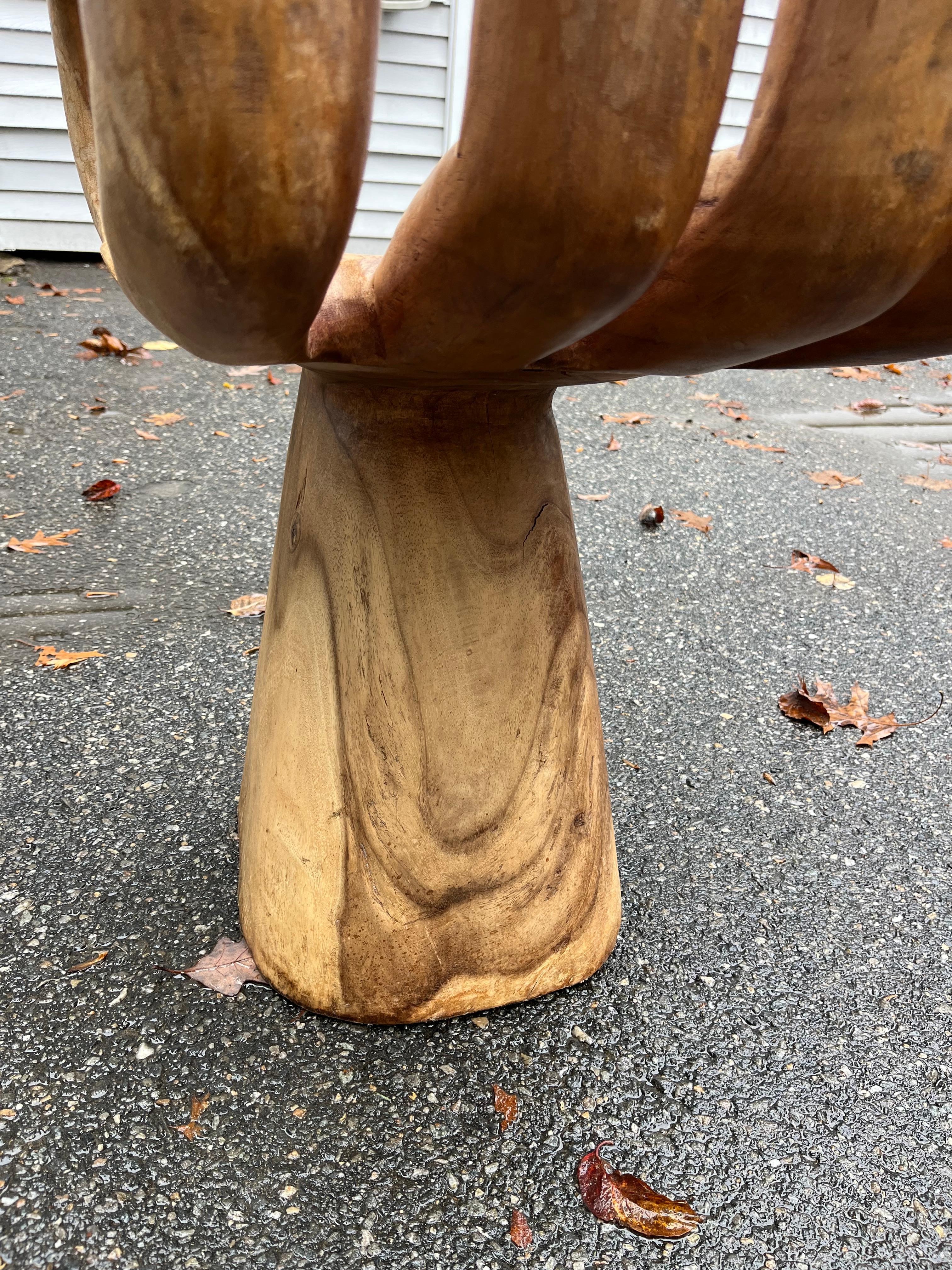 Pedro Friedeberg Style “Hand” Chair For Sale 3