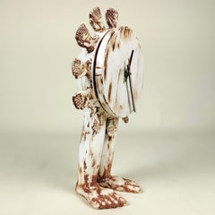 Pedro Friedeberg with Ceramic Table Clock