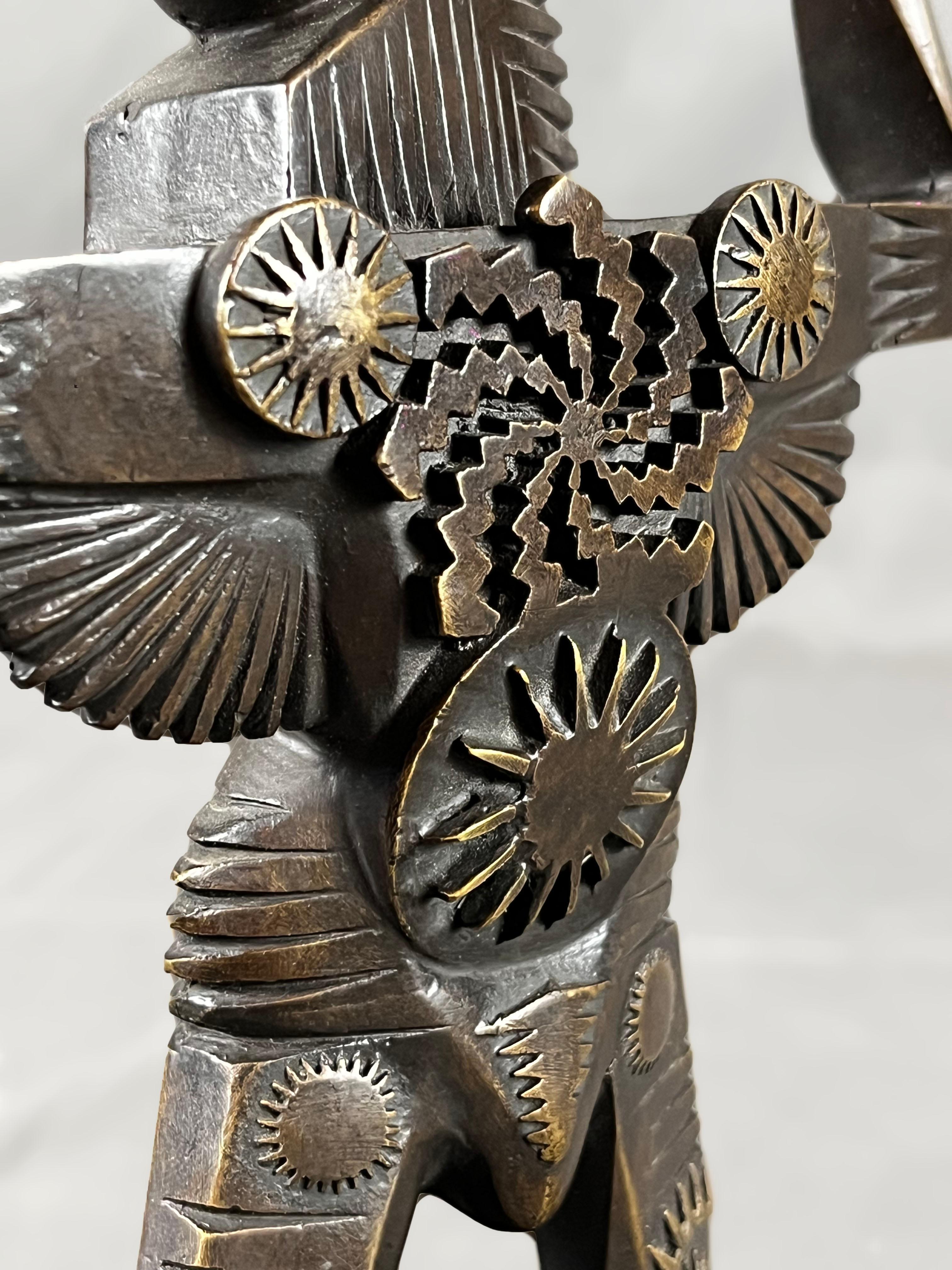 Pedro Friedeberg Zebra Bronze Sculpture In Good Condition For Sale In Mexico City, MX