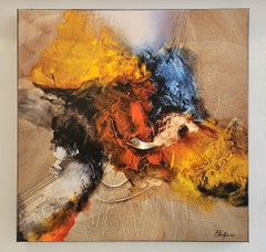 Pittura a olio su tela -- Alba