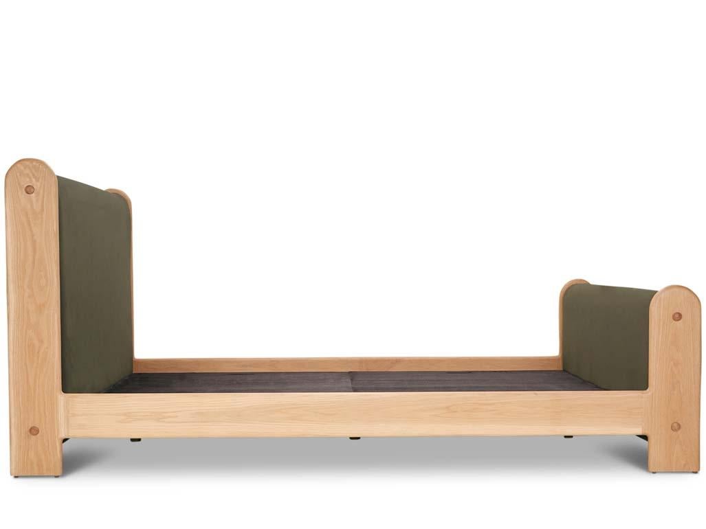 Mid-Century Modern Pedro II Bed by Nikilai LaFuge For Sale