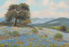 "Bluebonnet"  Texas Hill Country Scene