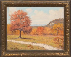 « Texas Autumn » - Scène de colline du Texas