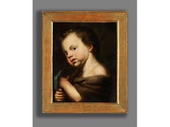 17th Century by Pedro Nunez Portrait of a Child Oil on Canvas