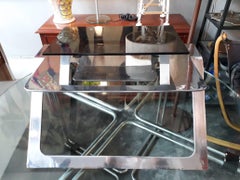 Pedro Ramírez Vázquez, Chromed Steel Dining Table