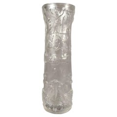 Pedro Ramírez Vázquez Jarrón de cristal Riedel "Columna del Museo Antropológico