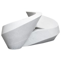 Pedro Reyes, Sedia Infinity in marmo bianco, 2018 Design contemporaneo messicano