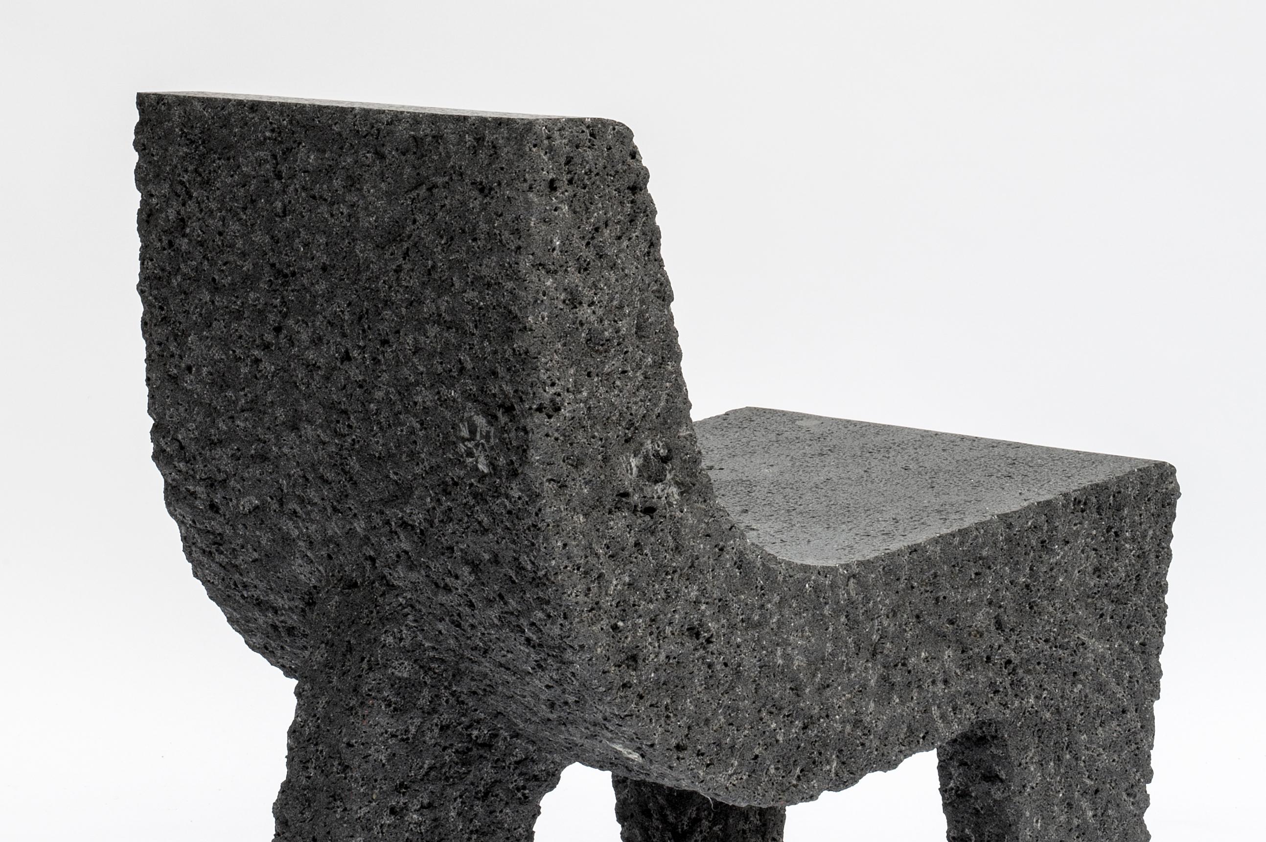 Mexican Pedro Reyes, Metate Chair, Mexico, 2018