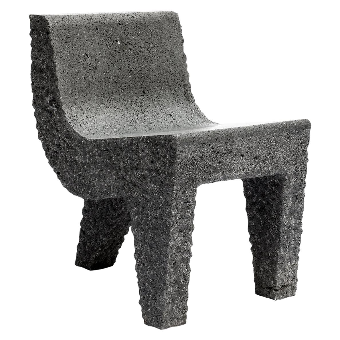 Pedro Reyes, Metate Chair, Mexico, 2018