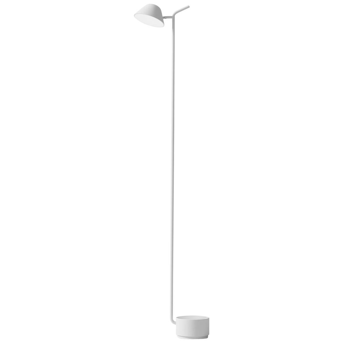 Peek Floor Lamp, White For Sale