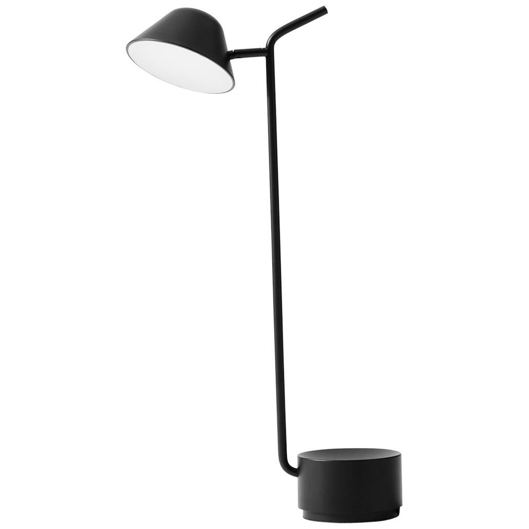Peek Table Lamp, Black For Sale
