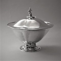 Peer Smed Large Sterling Silver Covered Dish