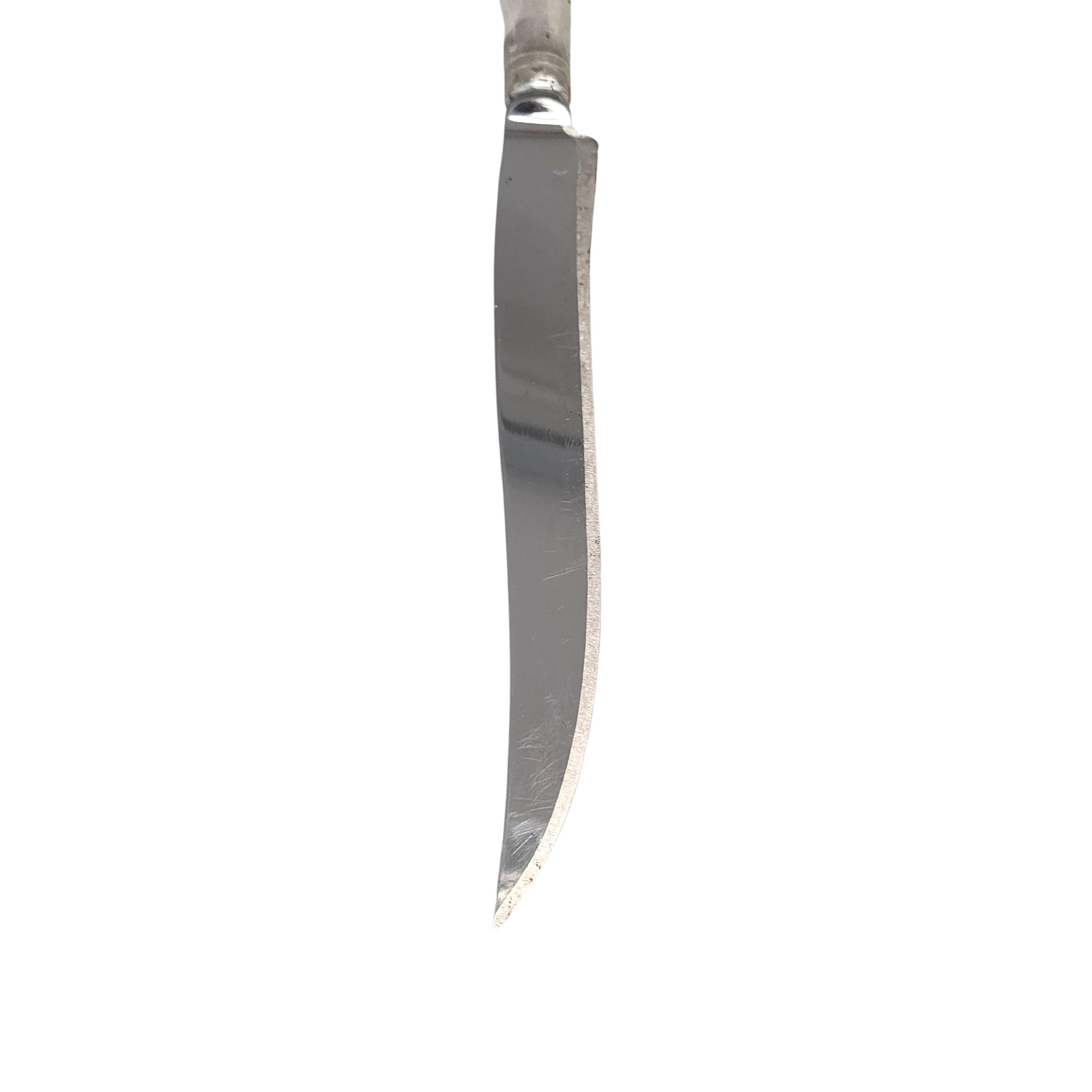Peer Smed Sterling Silver Lily Handle Knife For Sale 4