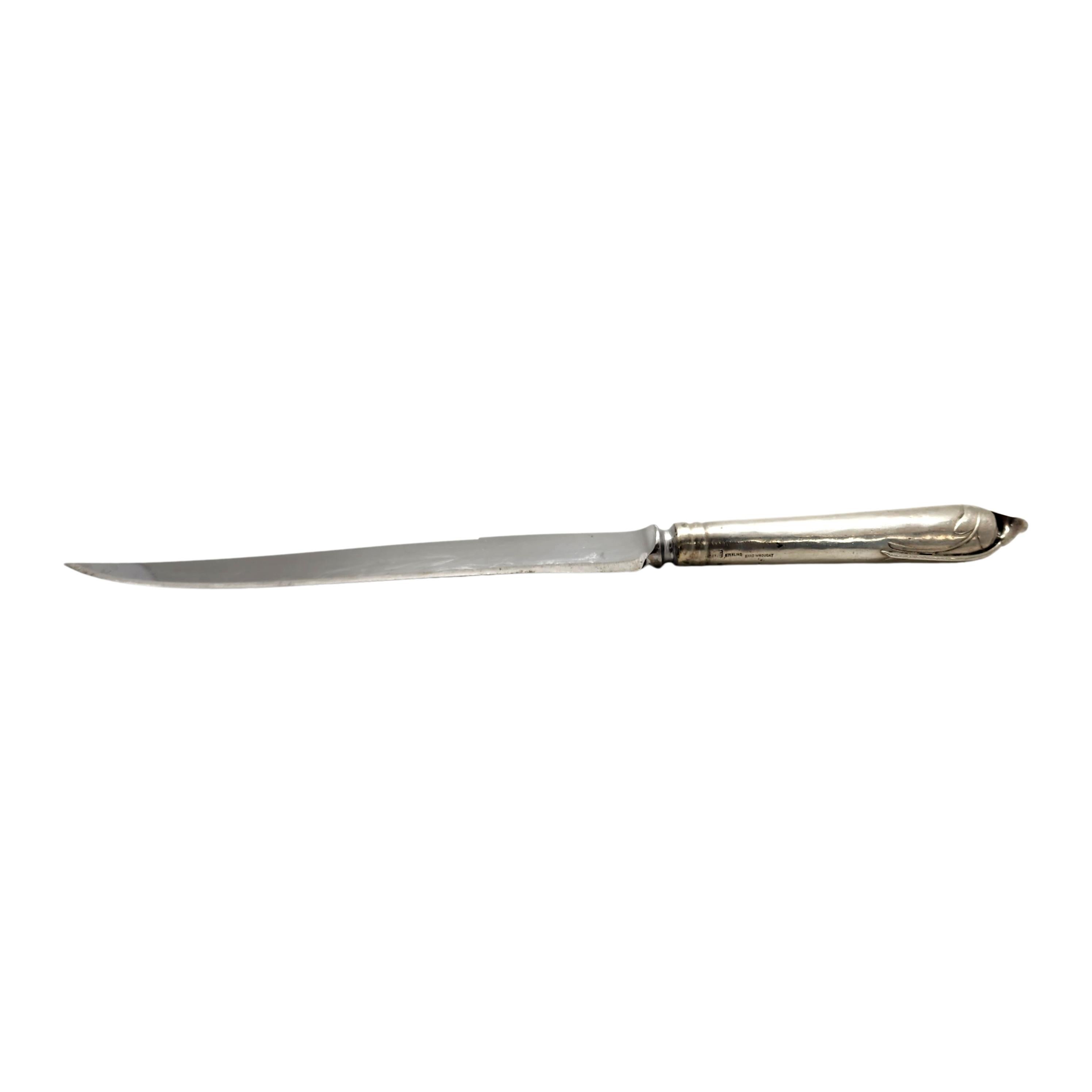 Coltello con manico a giglio in argento sterling Peer Smed Silver in vendita 2