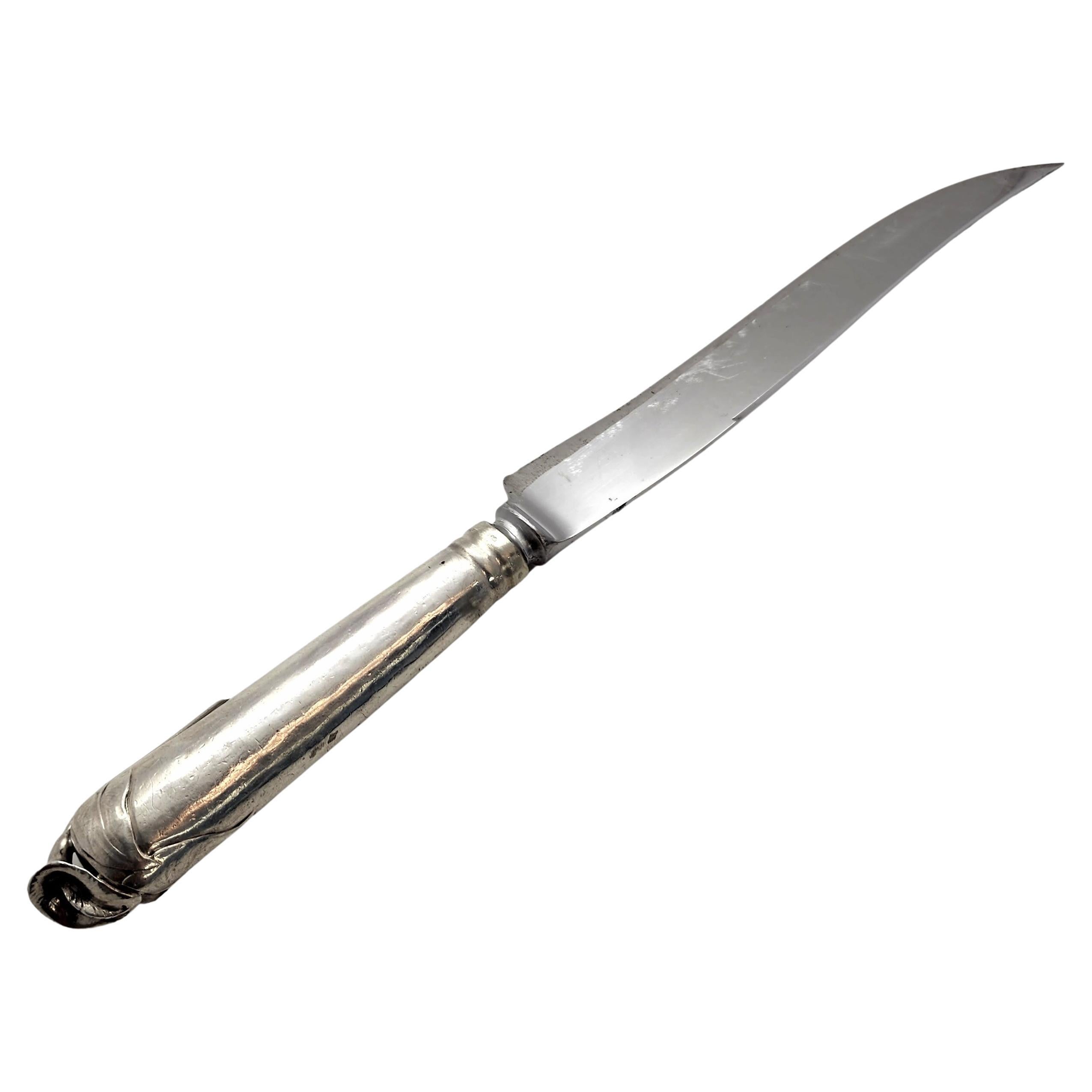 Peer Smed Sterling Silver Lily Handle Knife For Sale