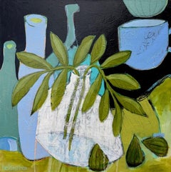 Ferns and Figs, Original Painting