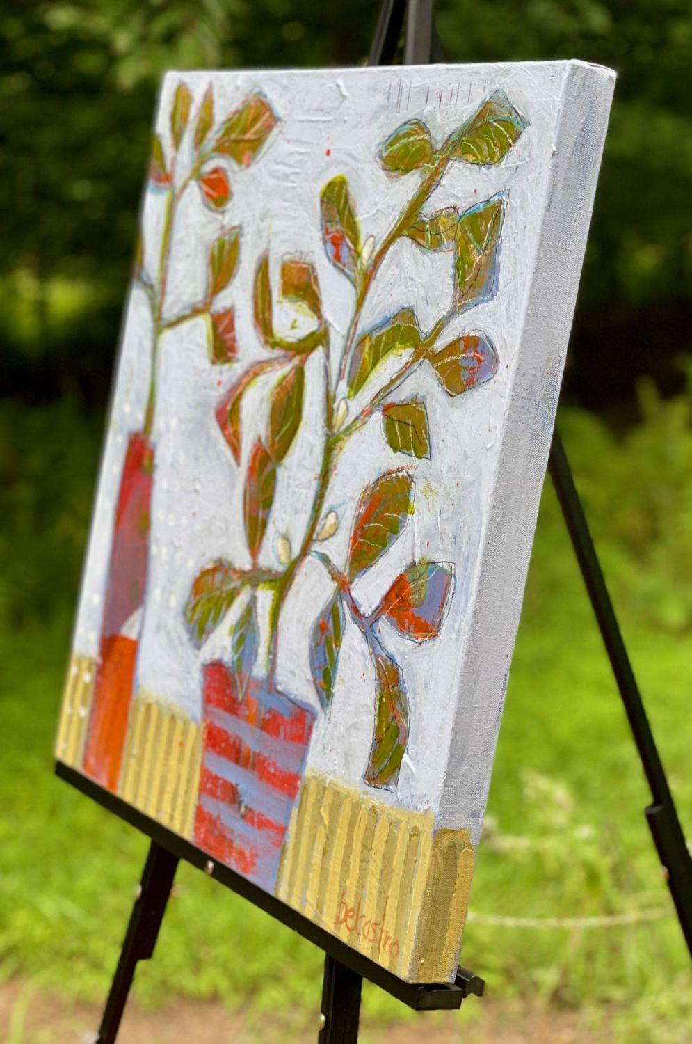 Figgylicious, Pittura originale - Painting di Peg Belcastro