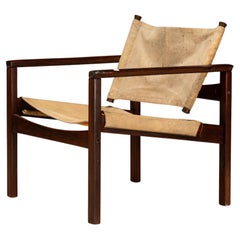 Peg-Lev Lounge Chair, Michel Arnoult, Brasilianische Mitte des Jahrhunderts Modern