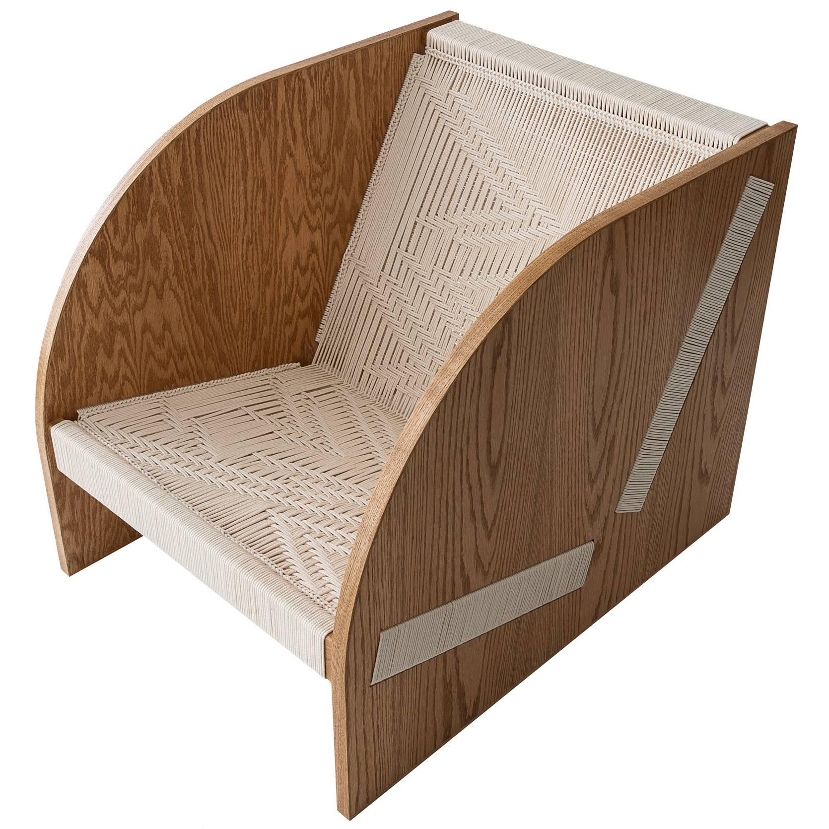 Peg Woodworking Freya Lounge Chair For Sale